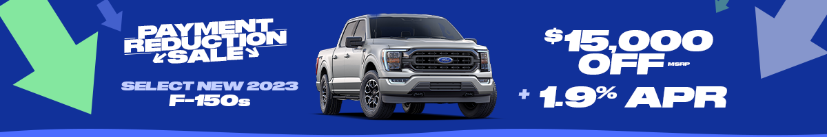 Payment Reduction Sale: F-150