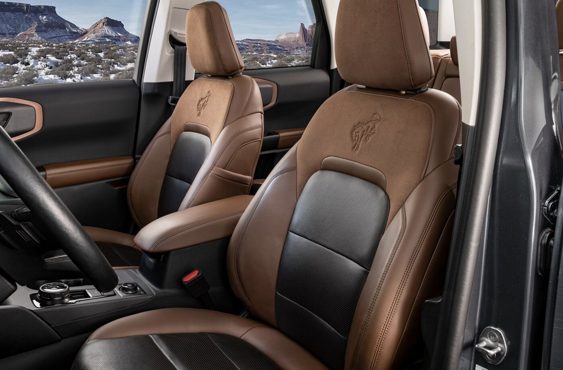New 2024 Ford Bronco Sport Interior Features Near Me in Comfort, TX